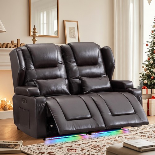 Loveseat recliner power double - loveseat,