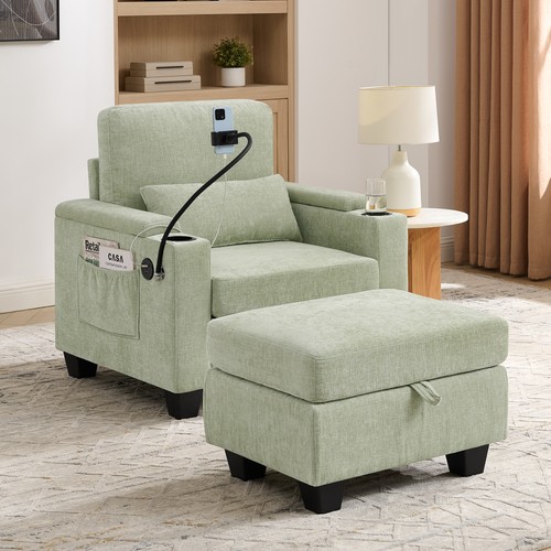 Single sofa recliner